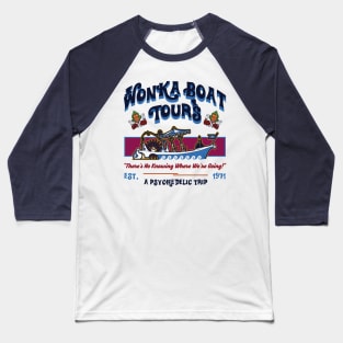 Wonka Boat Tours Lts Baseball T-Shirt
